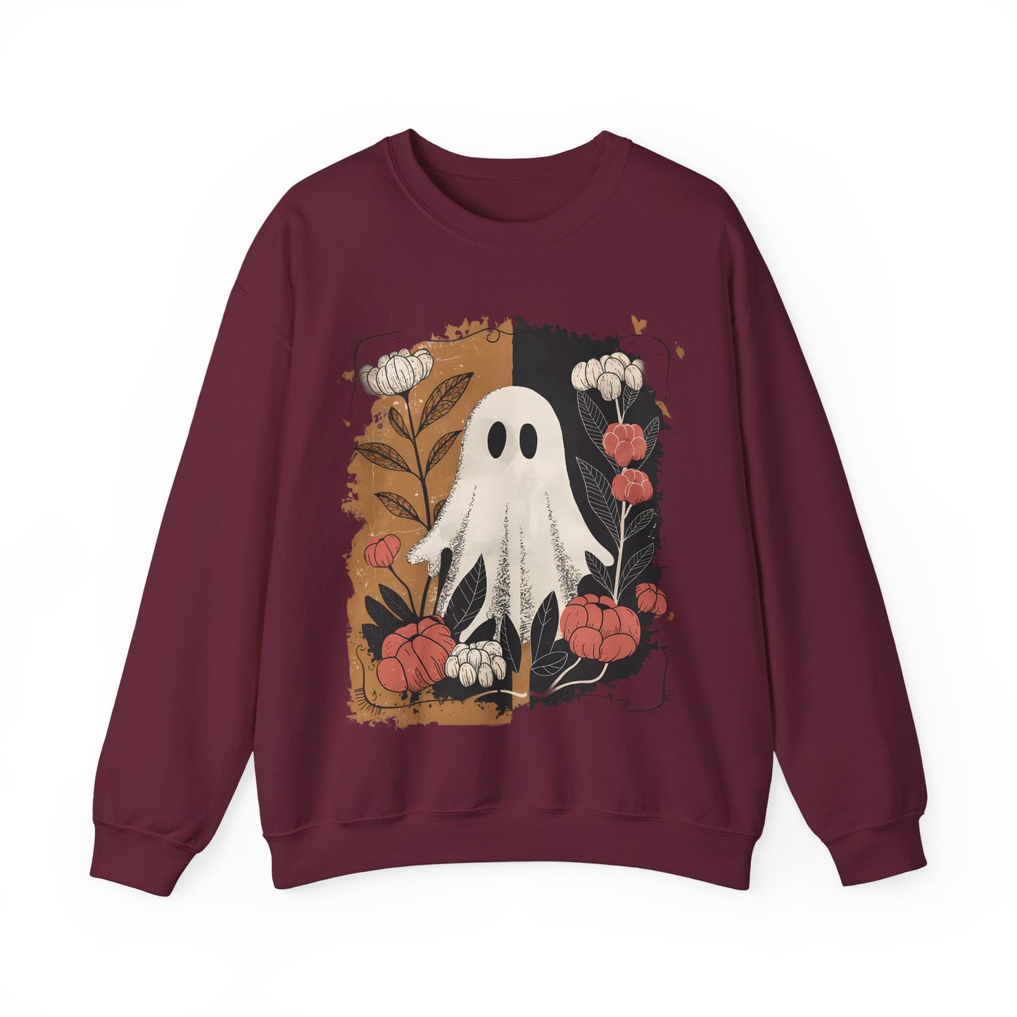 Ghostly Floral Sweatshirt