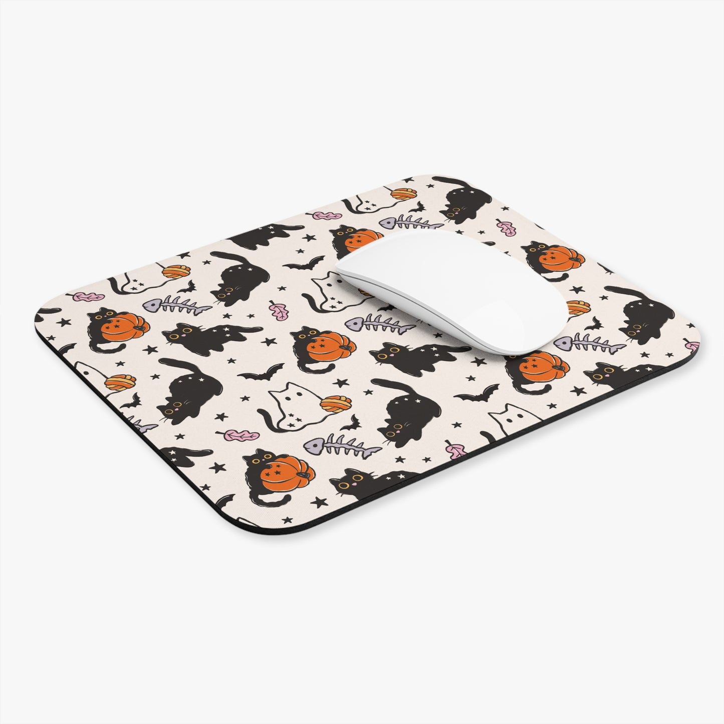 Halloween Cat Mouse Pad