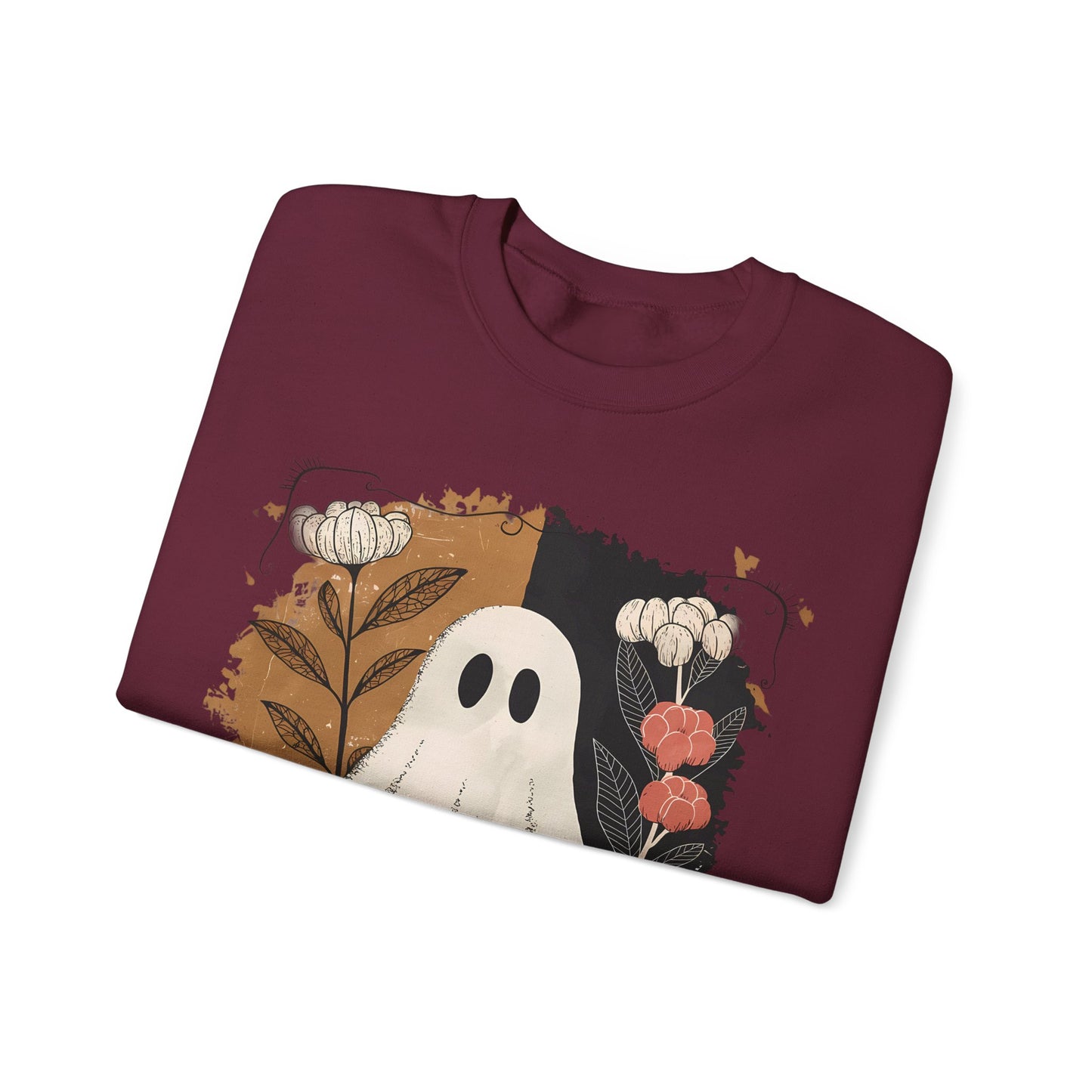 Ghostly Floral Sweatshirt