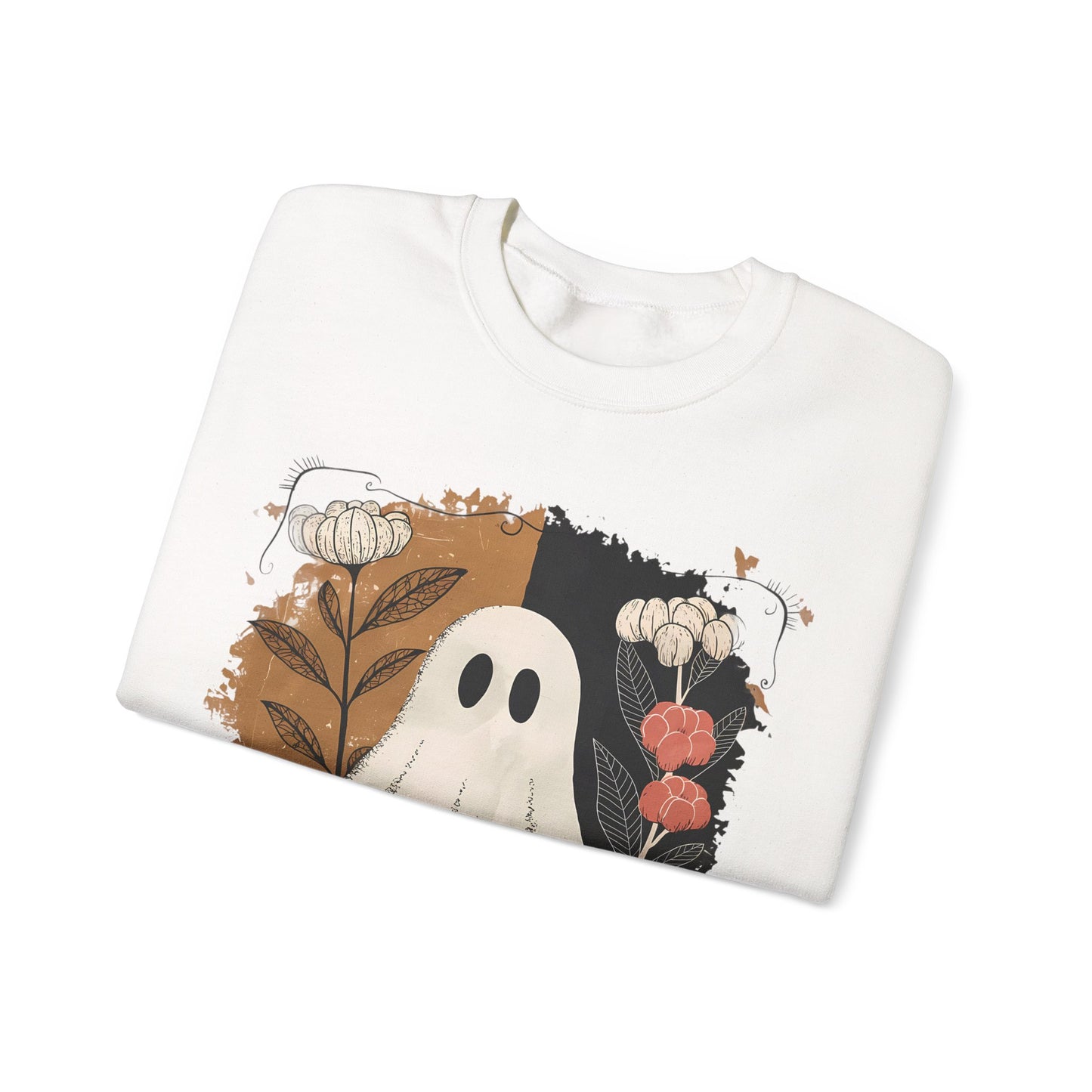 Ghostly Floral Sweatshirt