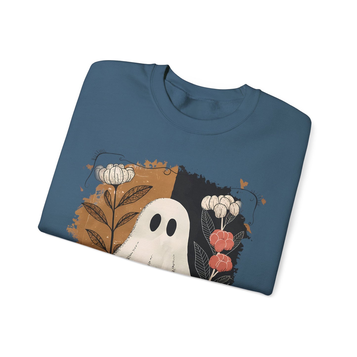 Ghostly Floral Sweatshirt