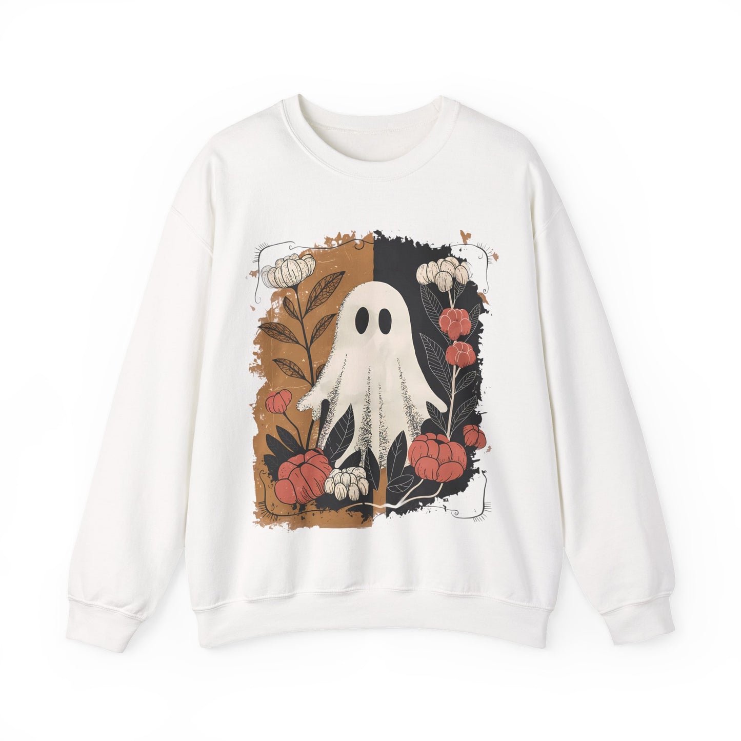 Ghostly Floral Sweatshirt