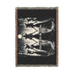 Girls Will Be Girls Woven Blanket — Moonlit Gothic Throw for Cozy, Witchy Décor