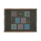 Boho Tarot Patch Woven Throw Blanket