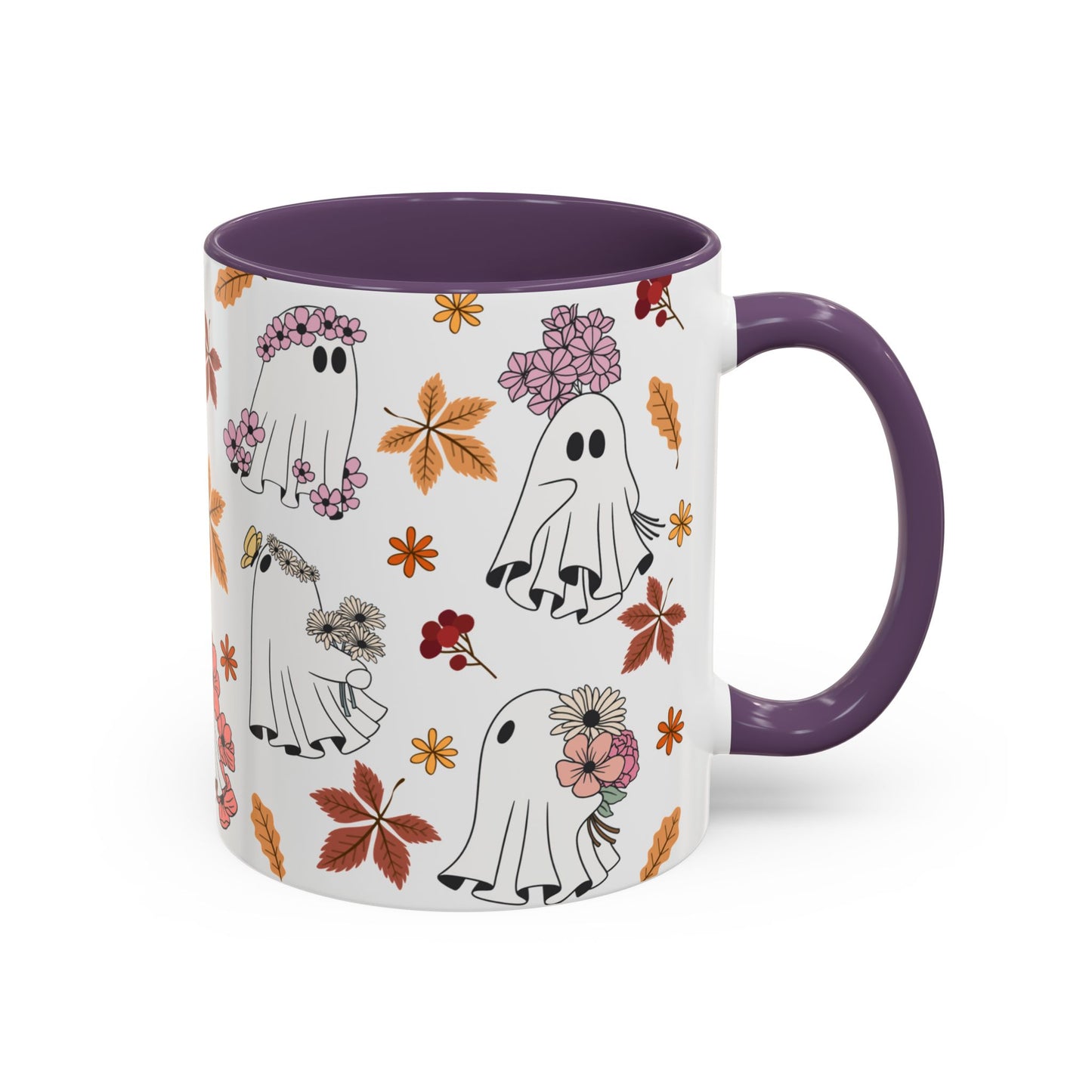Flower Ghost Mug 11 oz
