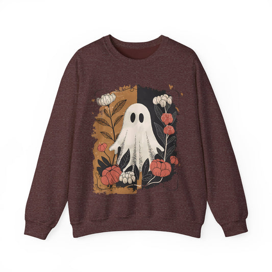 Ghostly Floral Sweatshirt