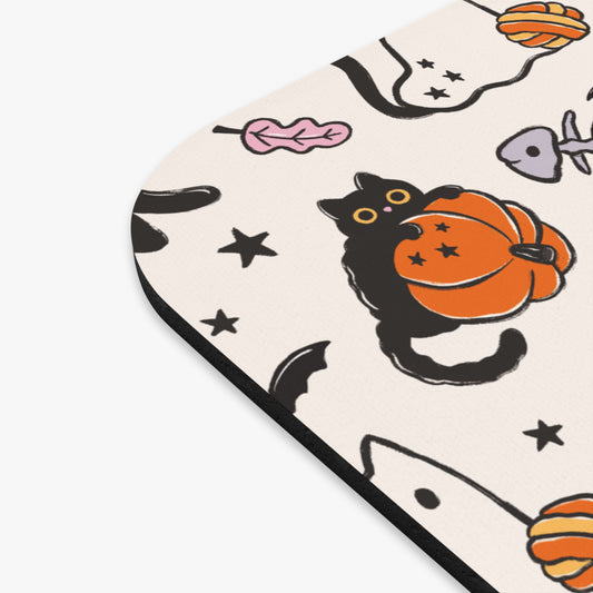 Halloween Cat Mouse Pad