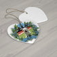Ceramic Ornament, 4 Shapes