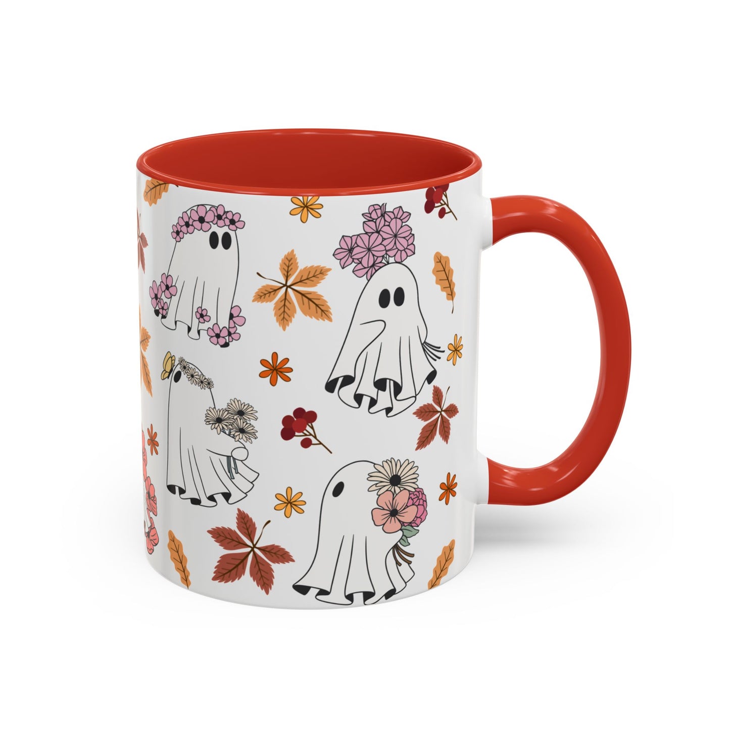 Flower Ghost Mug 11 oz