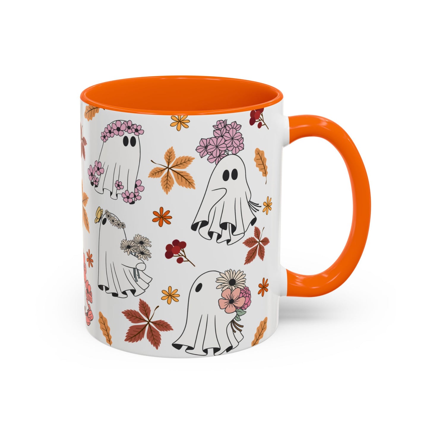 Flower Ghost Mug 11 oz