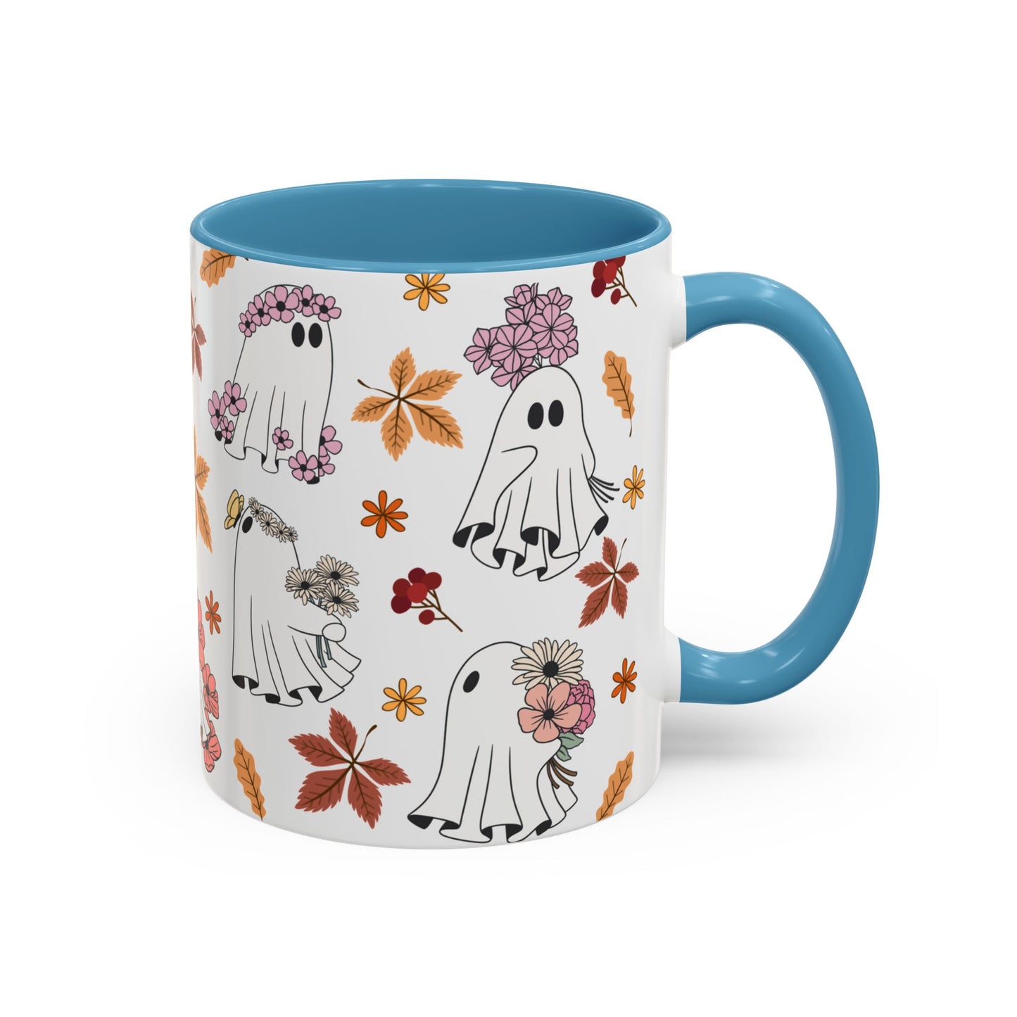 Flower Ghost Mug 11 oz