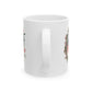 Personalized Holiday Pet Mug - Custom 11oz/15oz Ceramic Coffee Cup for Animal Lovers