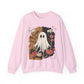 Ghostly Floral Sweatshirt