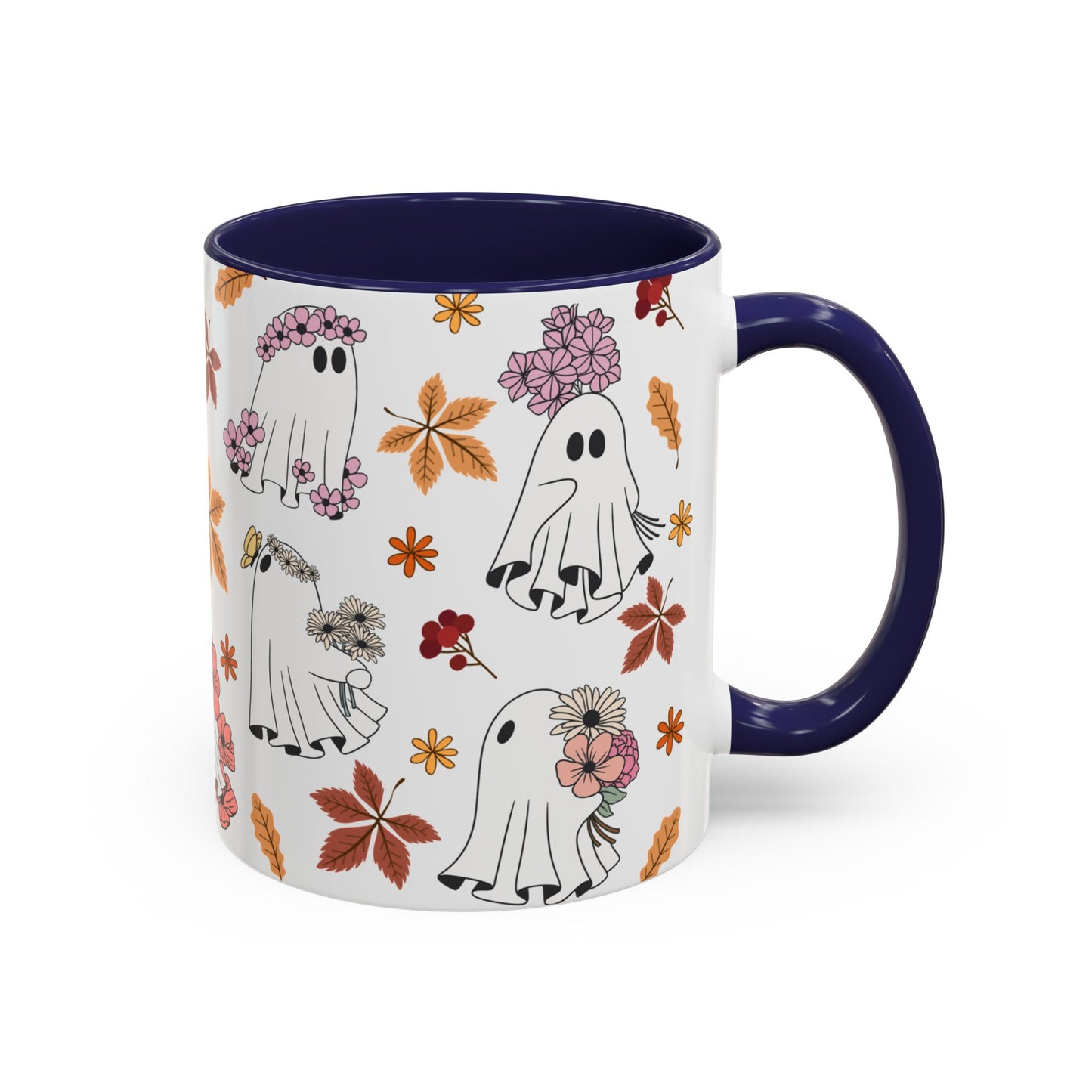 Flower Ghost Mug 11 oz