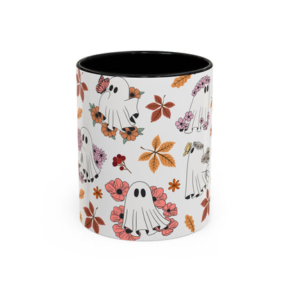 Flower Ghost Mug 11 oz