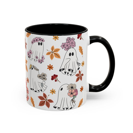 Flower Ghost Mug 11 oz