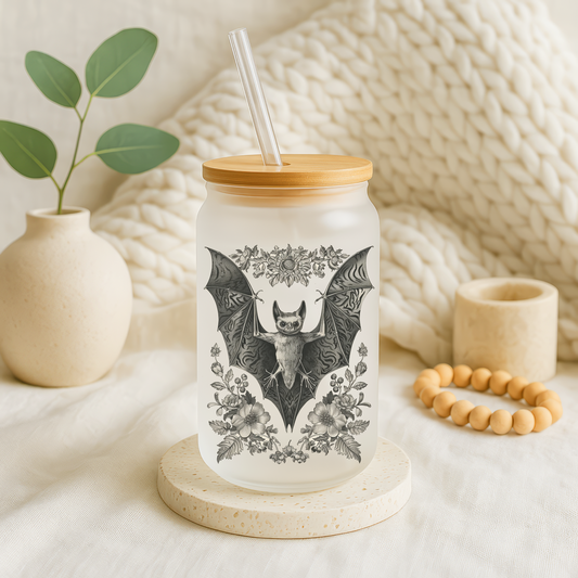 Spooky Bat Frosted Libby Cup