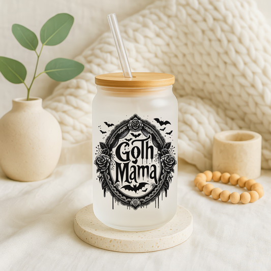 Goth Mama Frosted Libby Cup
