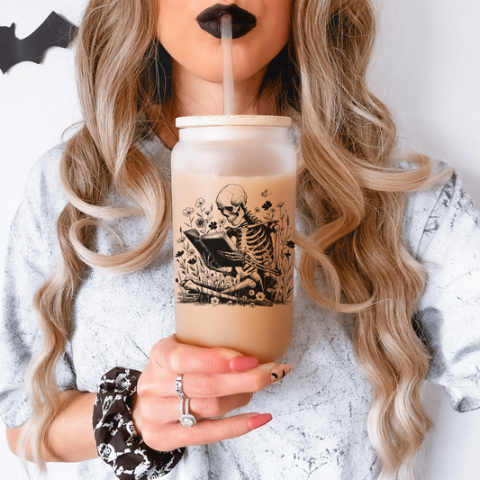 Read in peace Frosted Libby Cup